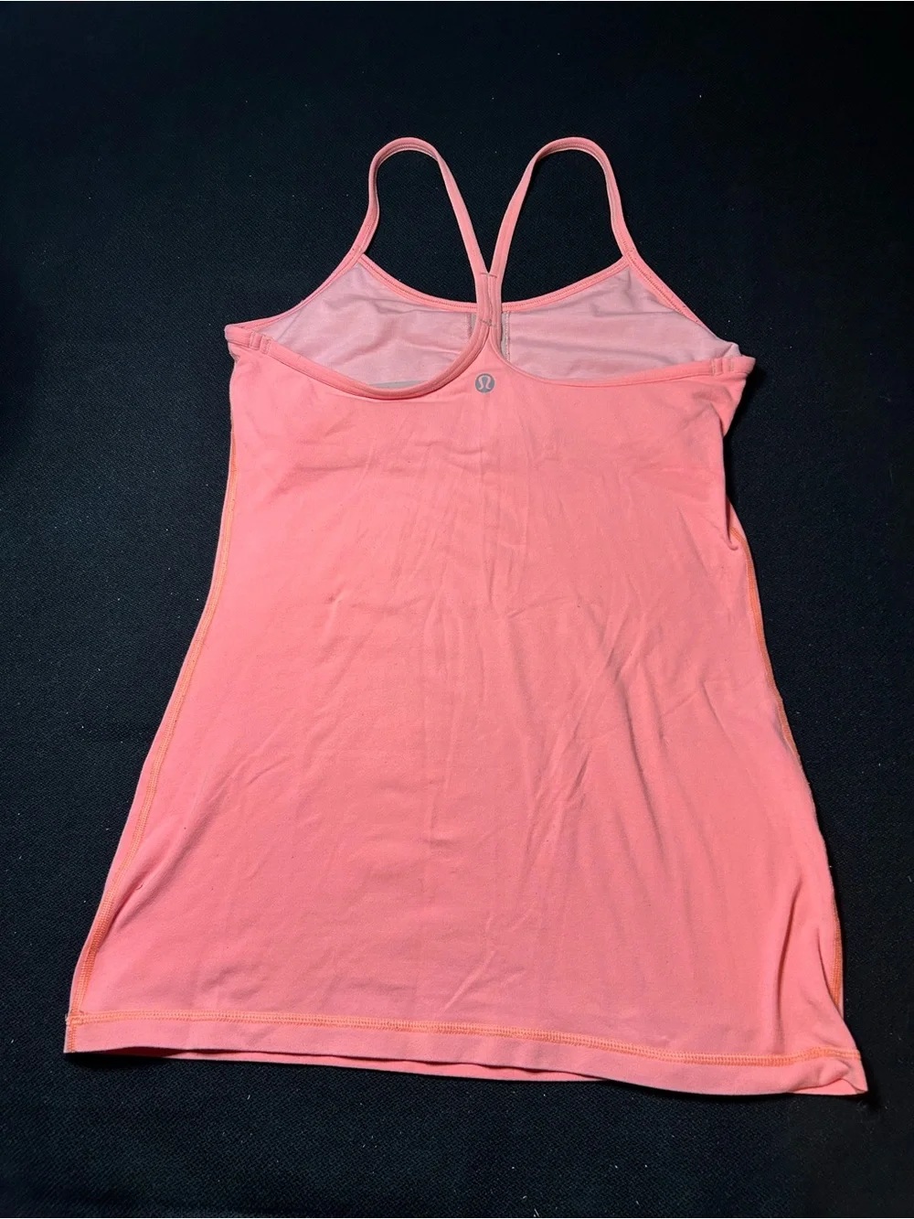 Lululemon Power Y Tank Top | Light Pink | Built‑In Bra | Size 8